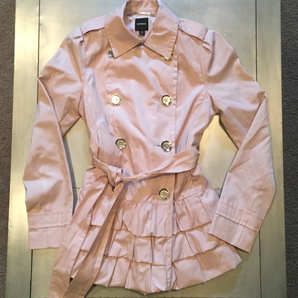 🆕 Express lightweight coat size XS NWOT